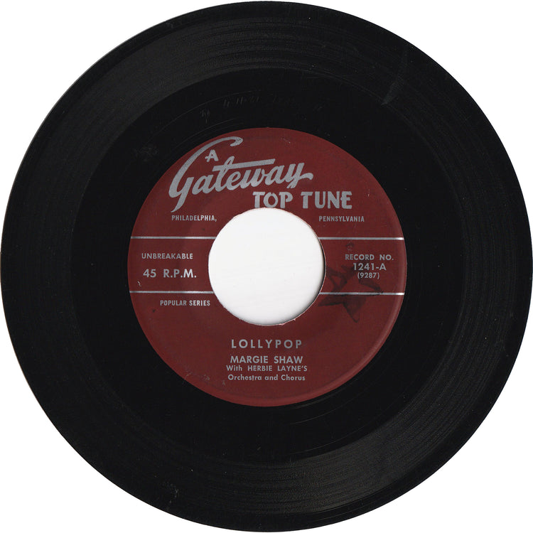 Herbie Layne's Orch. - Tequila / Margie Shaw - Lollypop