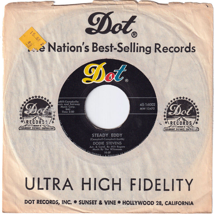 Dodie Stevens - Steady Eddy / Mairzy Doats
