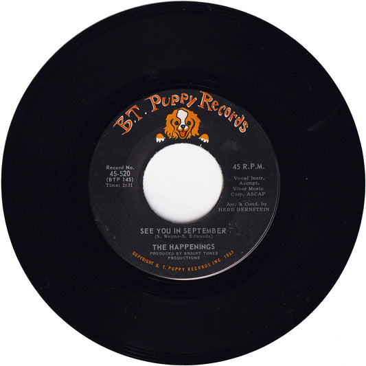 The Happenings - See You In September / He Thinks He's A Hero [Rockaway Pressing]