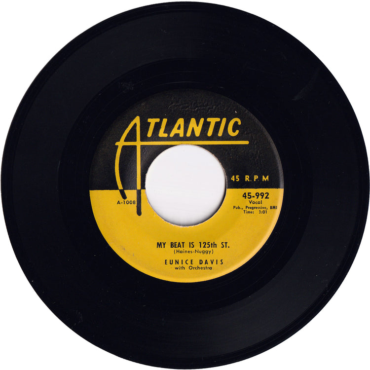 Eunice Davis - Go To Work Pretty Daddy / My Beat Is 125th St.