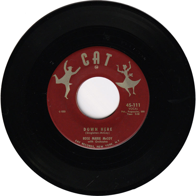 Rose Marie McCoy - Down Here / Dippin' In My Business