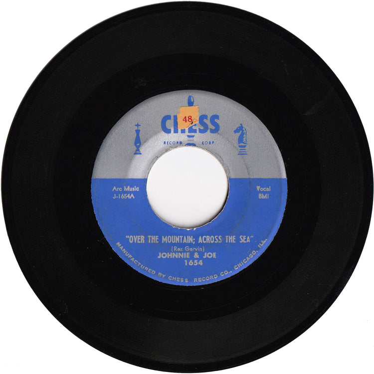 Johnnie & Joe - Over The Mountain Across The Sea / My Baby's Gone, On, On
