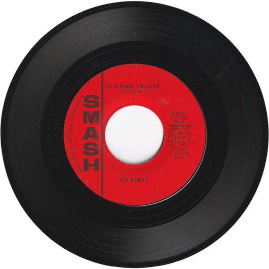 Joe Barry - I'm A Fool To Care / I Got A Feeling