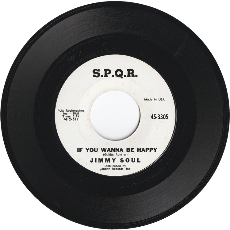 Jimmy Soul - If You Wanna Be Happy / Don't Release Me