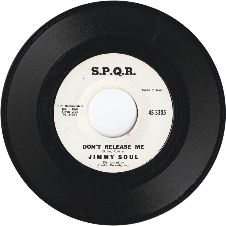 Jimmy Soul - If You Wanna Be Happy / Don't Release Me