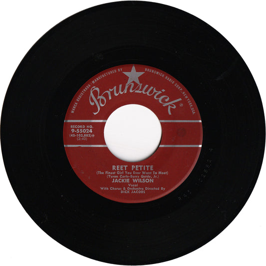 Jackie Wilson - Reet Petite (The Finest Girl You Ever Want To Meet) / By The Light Of The Silver Moon