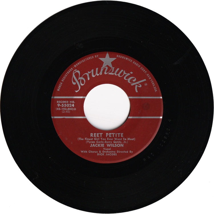 Jackie Wilson - Reet Petite (The Finest Girl You Ever Want To Meet) / By The Light Of The Silver Moon