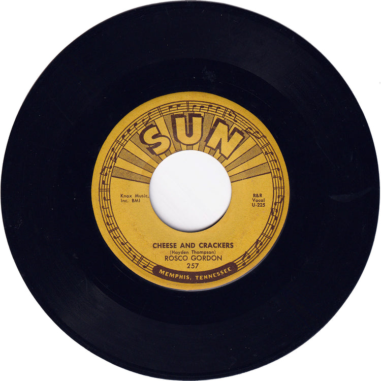 Rosco Gordon - Shoobie Oobie / Chees & Crackers
