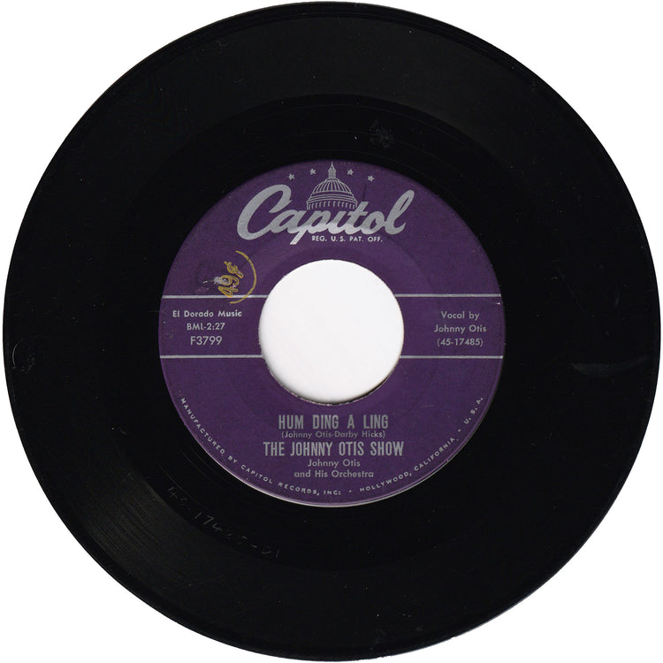The Johnny Otis Show - Hum Ding A Ling / Can't You Hear Me Callin'