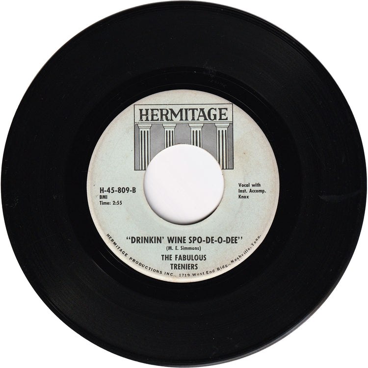 The Treniers - Drinkin' Wine Spo-De-O-Dee / Wild In Wildwood