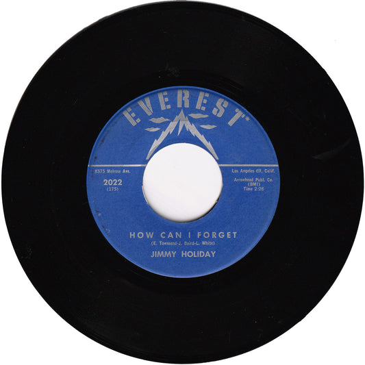 Jimmy Holiday - How Can I Forget / Janet [Vinyl, Hollywood Pressing]