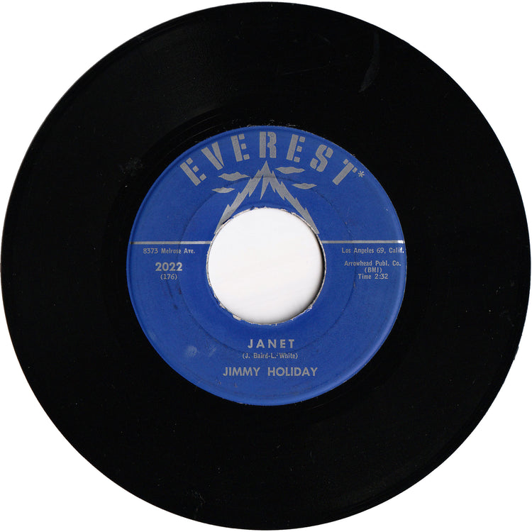 Jimmy Holiday - How Can I Forget / Janet [Vinyl, Hollywood Pressing]