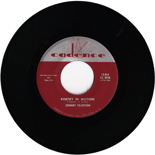 Johnny Tillotson - Poetry In Motion / Princess, Princess