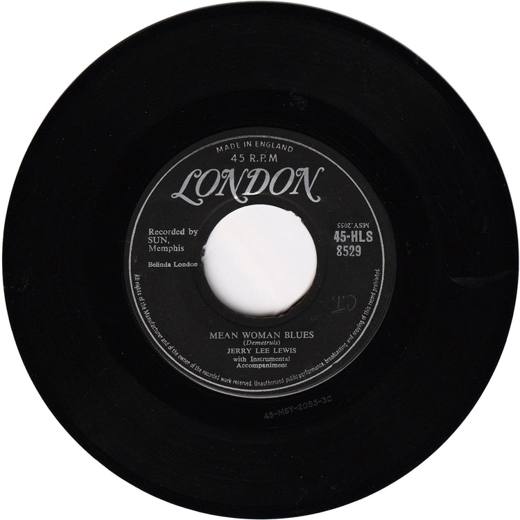 Jerry Lee Lewis - Great Balls Of Fire / Mean Woman Blues [UK]