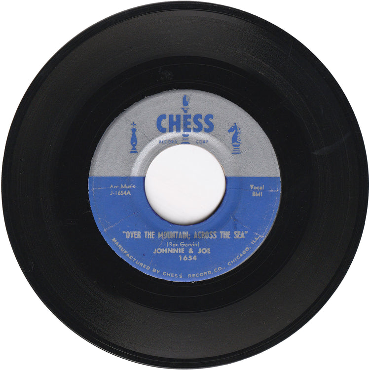 Johnnie & Joe - Over The Mountain Across The Sea / My Baby's Gone, On, On