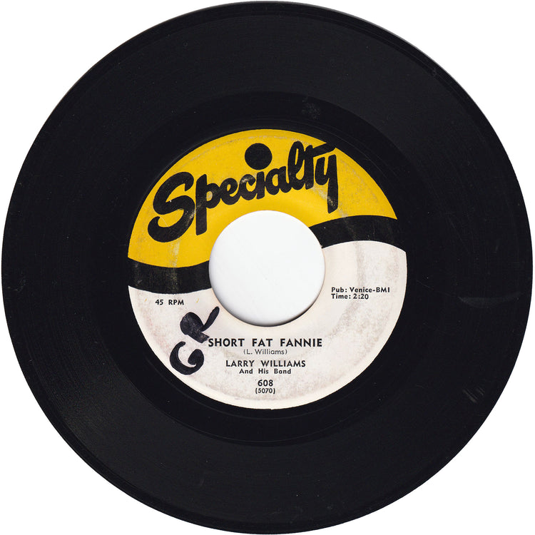 Larry Williams - Short Fat Fannie / High School Dance