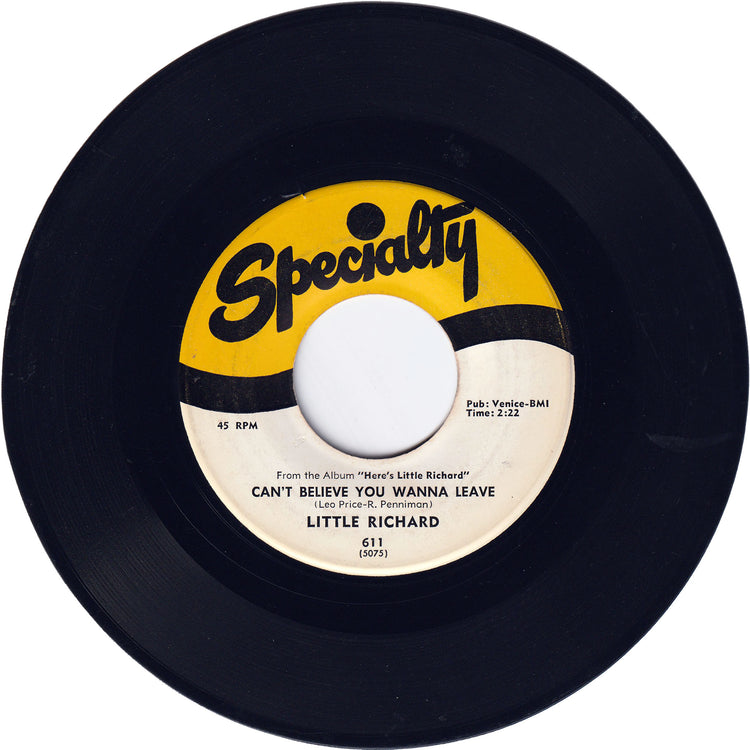 Little Richard - Keep A Knockin' / Can't Believe You Wanna Leave