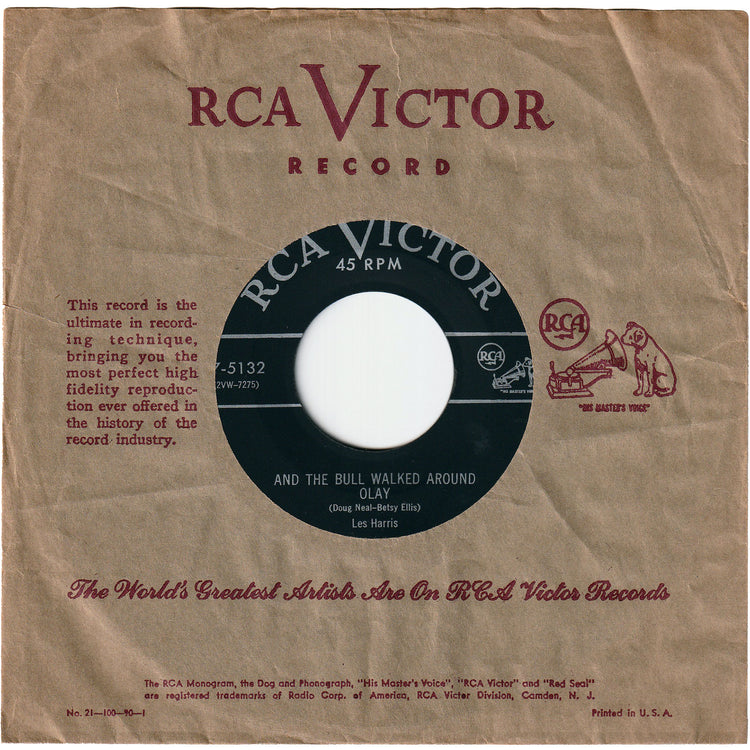 Les Harris - And The Bull Walked Around Olay / Margie