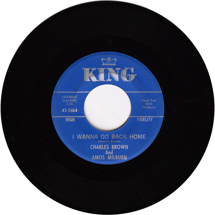 Charles Brown & Amos Milburn - I Wanna Go Back Home / My Little Baby