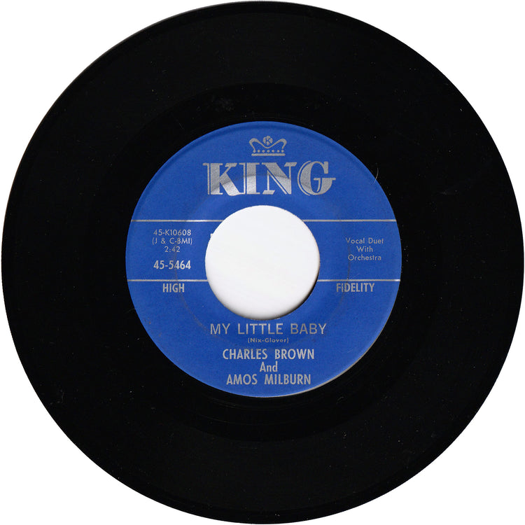Charles Brown & Amos Milburn - I Wanna Go Back Home / My Little Baby