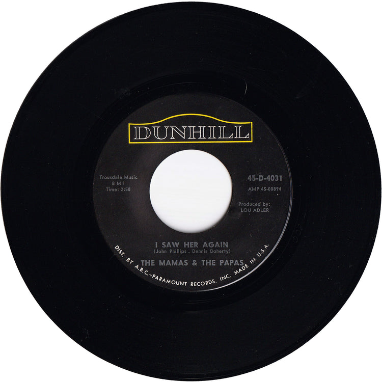 The Mama's & The Papa's - I Saw Her Again / Even If I Could