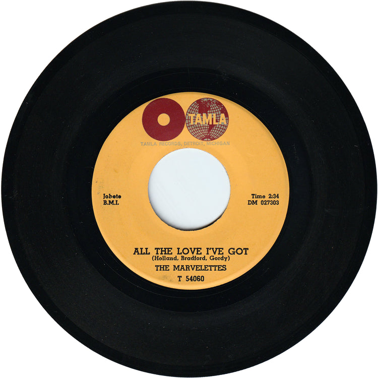 The Marvelettes - Playboy / All The Love I've Got [Vinyl, ARP Pressing]