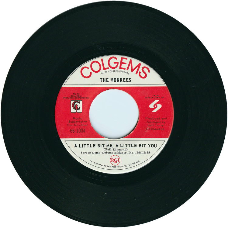 The Monkees - A Little Bit Me, A Little Bit You / The Girl I Knew Somewhere