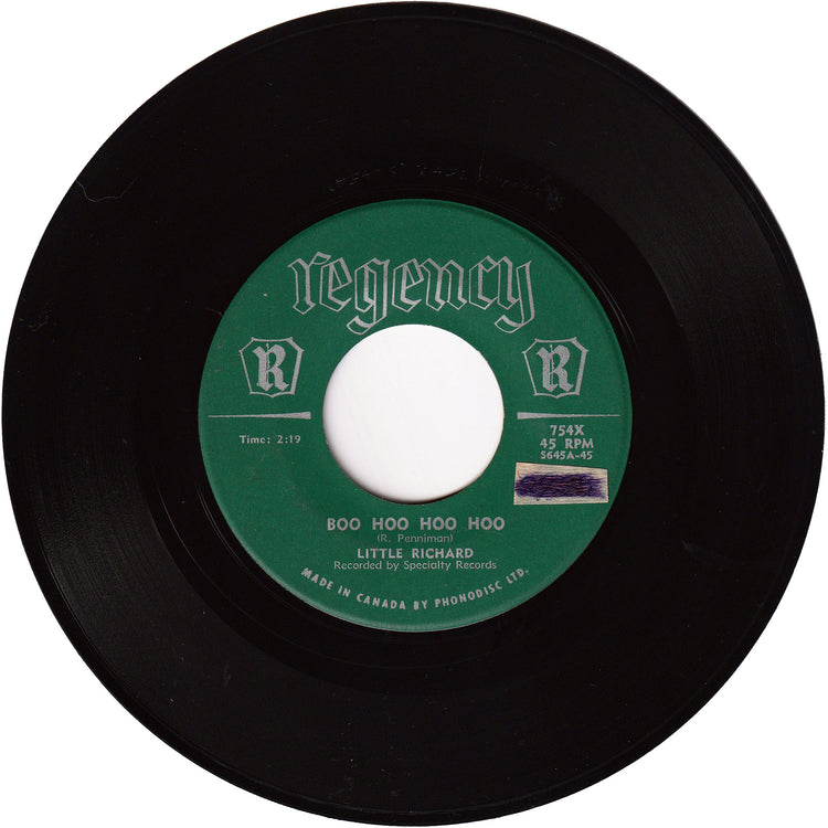 Little Richard - Baby Face / Boo Hoo Hoo Hoo [Canada]
