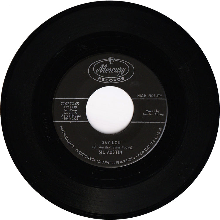 Sil Austin + Lester Young - Say Lou / The Girl With The Foxy Frame [Vinyl]