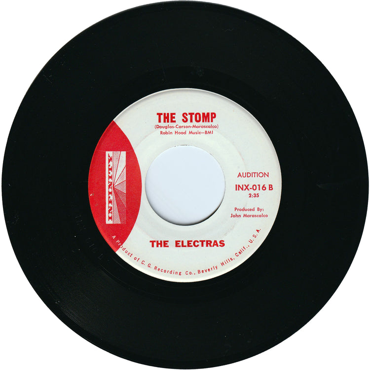 The Electras (The Valiants) - The Stomp / Boo Babe [Promo]