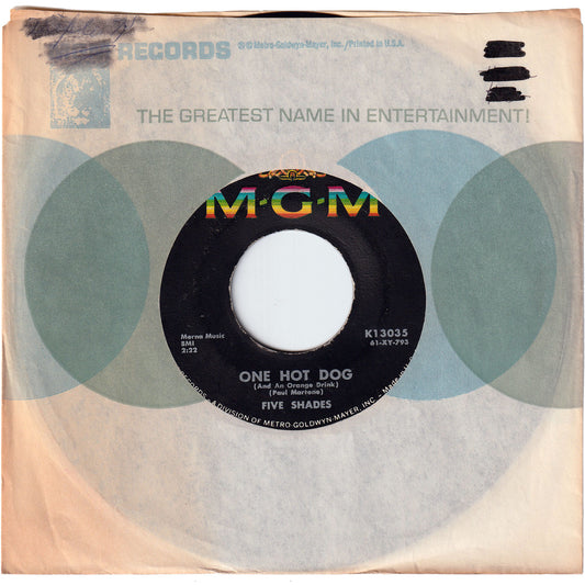 The Five Shades - One Hot Dog (And An Orange Drink) / Sherlock Jones