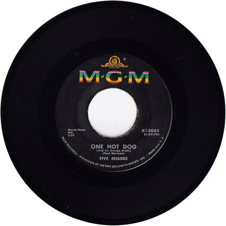 The Five Shades - One Hot Dog (And An Orange Drink) / Sherlock Jones