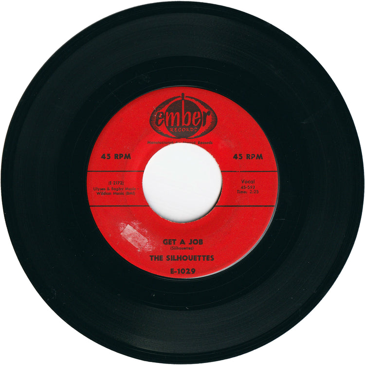 The Silhouettes - Get A Job / I Am Lonely