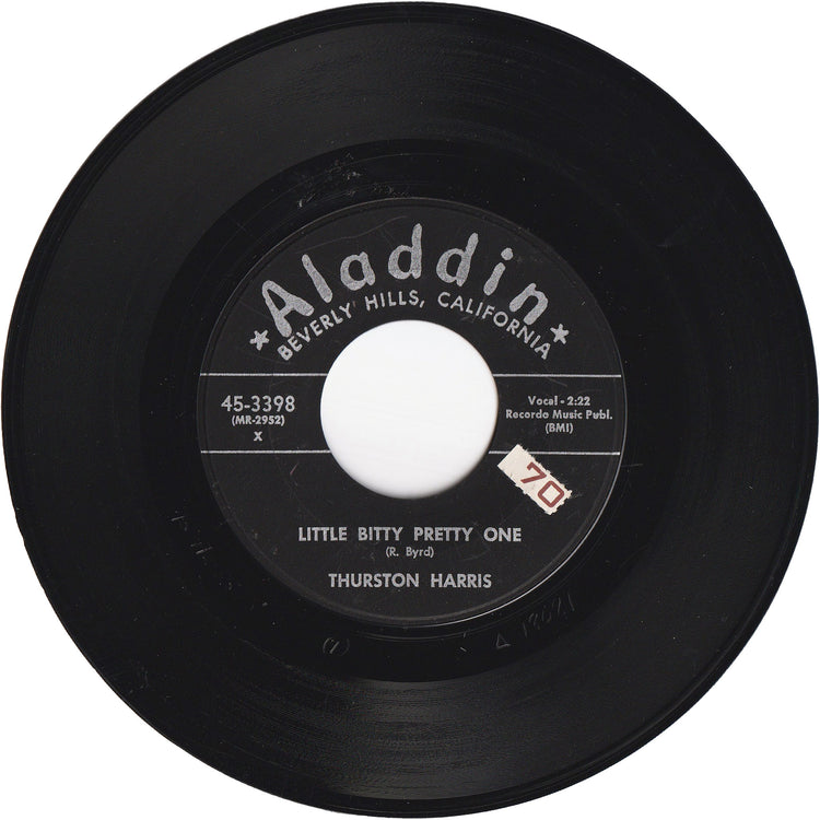 Thurston Harris - Little Bitty Pretty One / I Hope You Won't Hold It Against Me [Monarch Pressing]