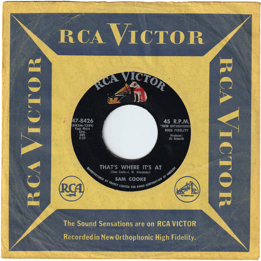 Sam Cooke - That's Where It's At / Cousin Of Mine