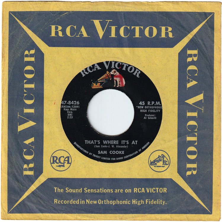 Sam Cooke - That's Where It's At / Cousin Of Mine