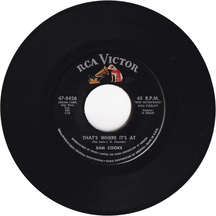 Sam Cooke - That's Where It's At / Cousin Of Mine