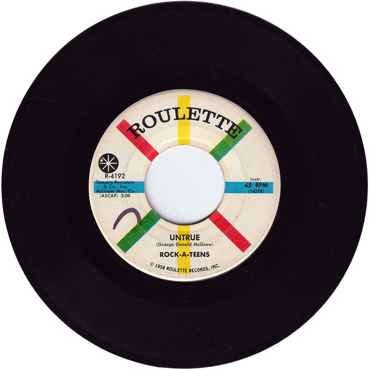 Rock-A-Teens - Woo-Hoo / Untrue
