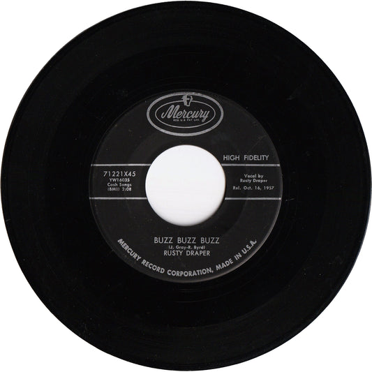 Rusty Draper - Buzz Buzz Buzz / I Get The Blues When It Rains