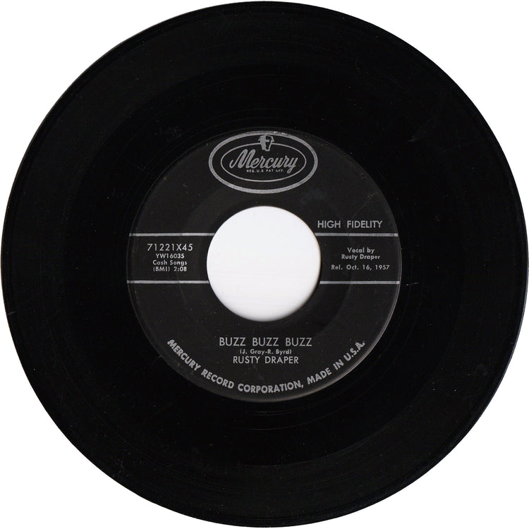 Rusty Draper - Buzz Buzz Buzz / I Get The Blues When It Rains