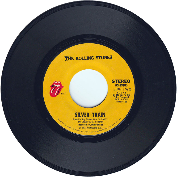 The Rolling Stones - Angie / Silver Train [Styrene, Monarch Pressing]