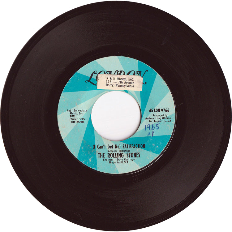The Rolling Stones - (I Can't Get No) Satisfaction / The Under Assistant West Coast Promotion Man
