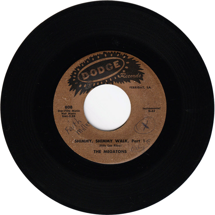 The Megatons - Shimmy, Shimmy, Walk Part 1 / Shimmy, Shimmy, Walk Part 2