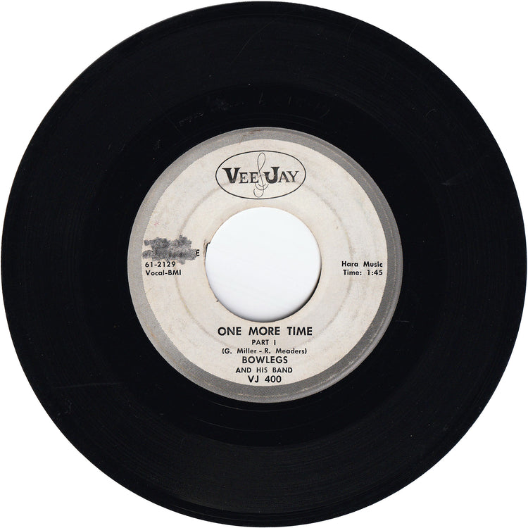 Bowlegs - One More Time Part 1 / One More Time Part 2 [Promo]