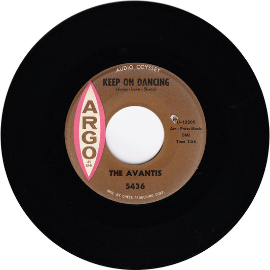 The Avantis - Keep On Dancing / I Wanna Dance