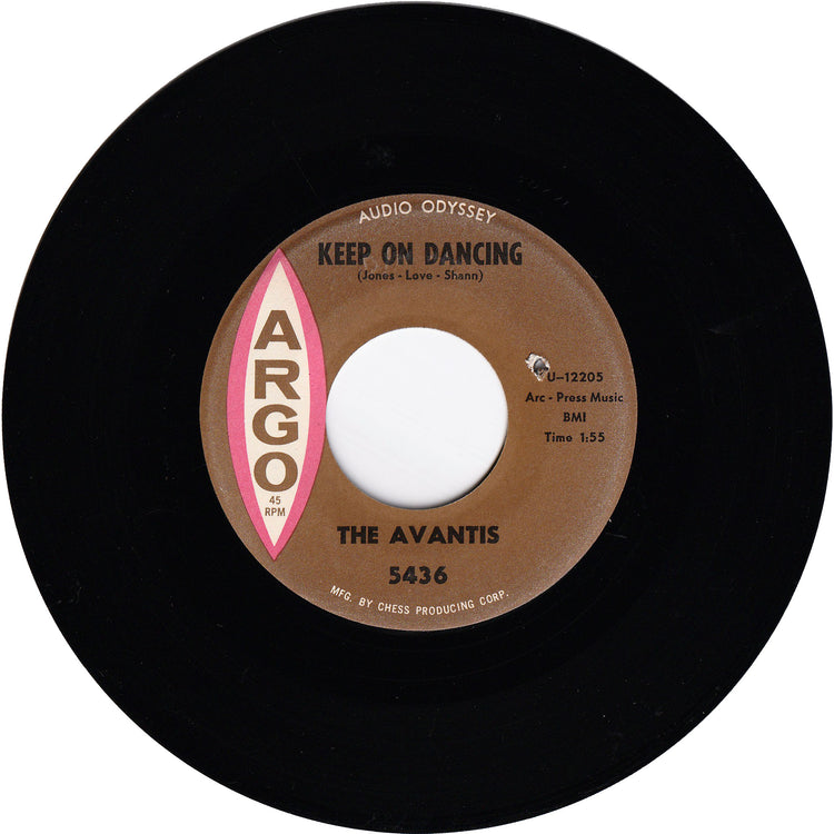 The Avantis - Keep On Dancing / I Wanna Dance