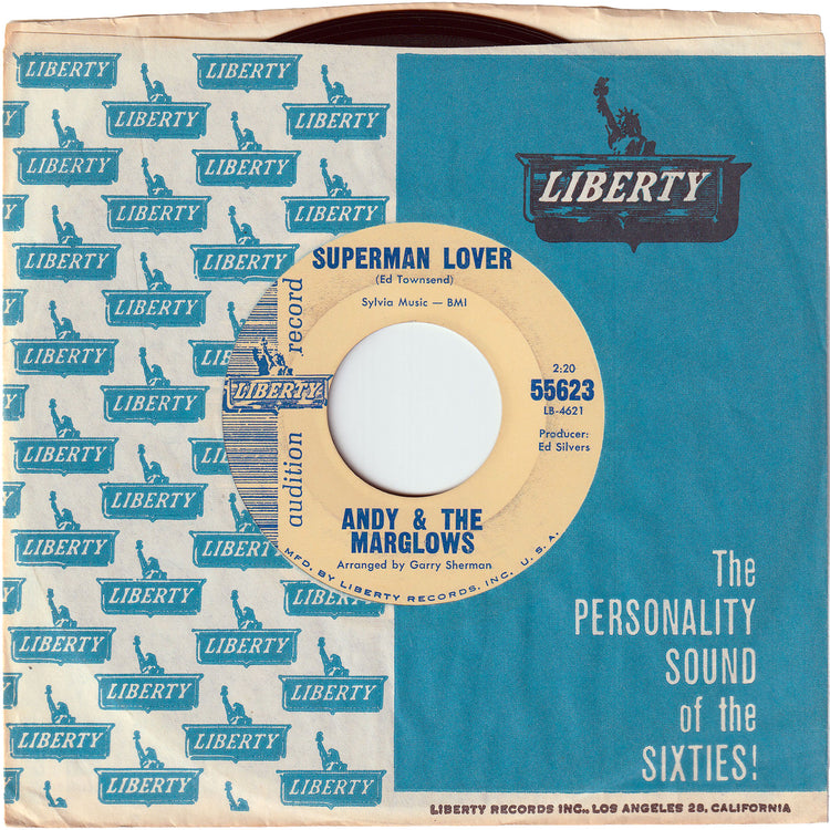 Andy & The Marglows - Superman Lover / I'll Get By [Promo]