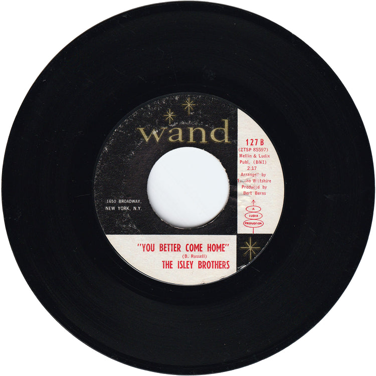The Isley Brothers - Twistin' With Linda / You Better Come Home