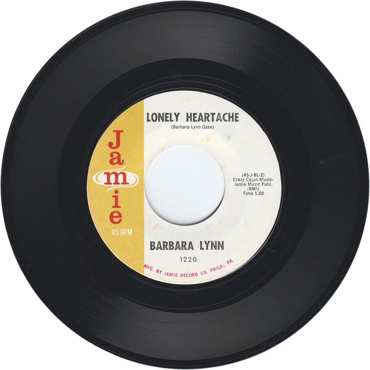 Barbara Lynn - You'll Lose A Good Thing / Lonely Heartache [Styrene, Monarch Pressing]