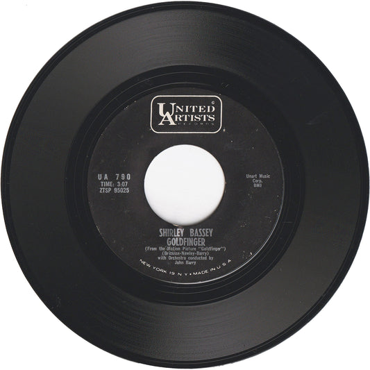 Shirley Bassey - Goldfinger / Strange How Love Can Be